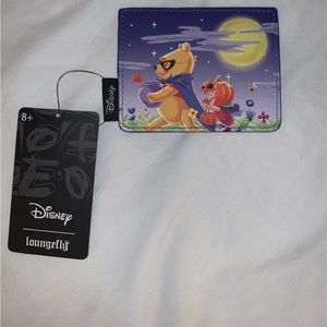 Disney loungefly winnie the pooh Halloween trick or treat cardholder